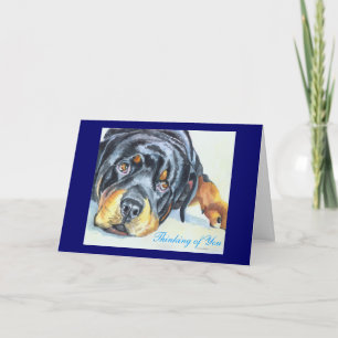 Carte Rottweiler Greeting Cards / Notecards