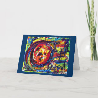 Carte Roue Abstraite de vie