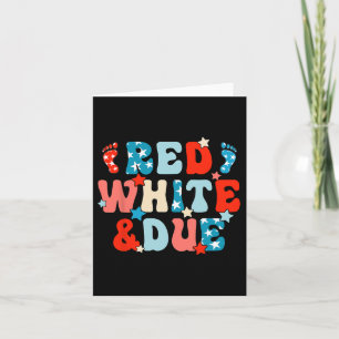 Carte Rouge Blanc Et Enceinte Annonce 4 Juillet
