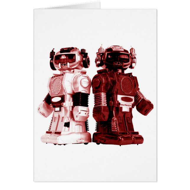 carte rouge de robots (Devant)