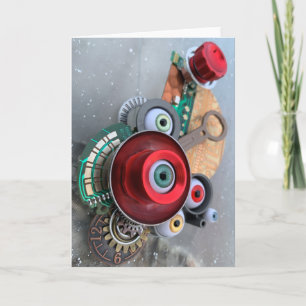 Carte Rouge et vert