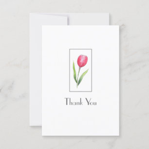 Carte rouge Tulip