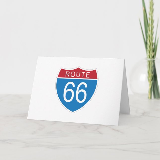 Carte Route 66 (Devant)