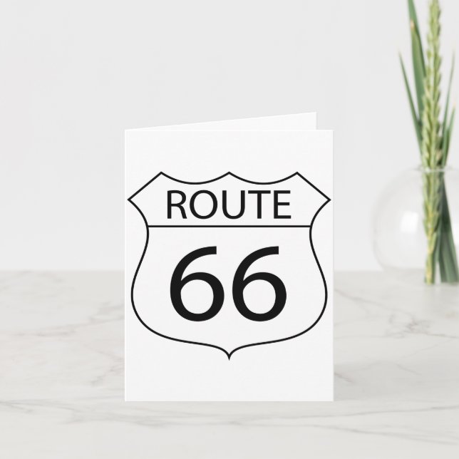 Carte Route 66 (Devant)