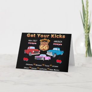 Carte Route 66