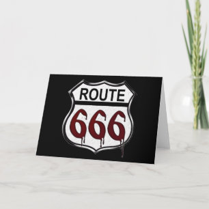 Carte Route 666