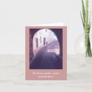 CARTE ROUTE EN COBBLETON À TRAVERS L'ANCIENNE ARCHWAY /L