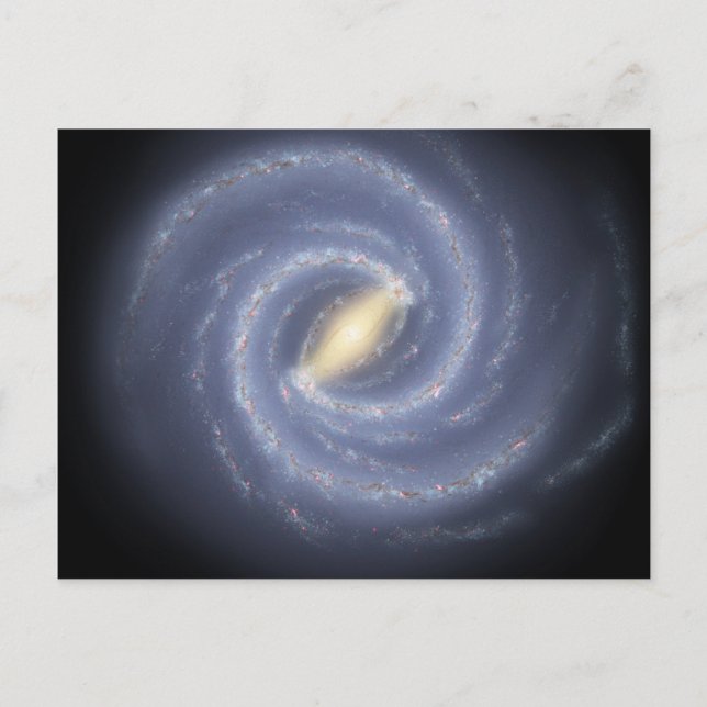 Carte routière à notre Galaxie dans la Voie Lactée (Devant)