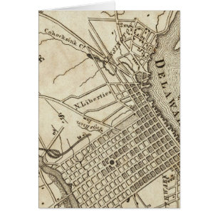 Carte routière de Philadelphie