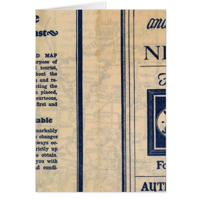 Carte routière du Nebraska (Devant)