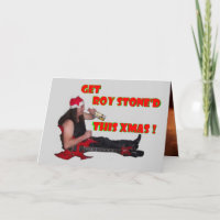 CARTE ROY STONE WHISKY XMAS