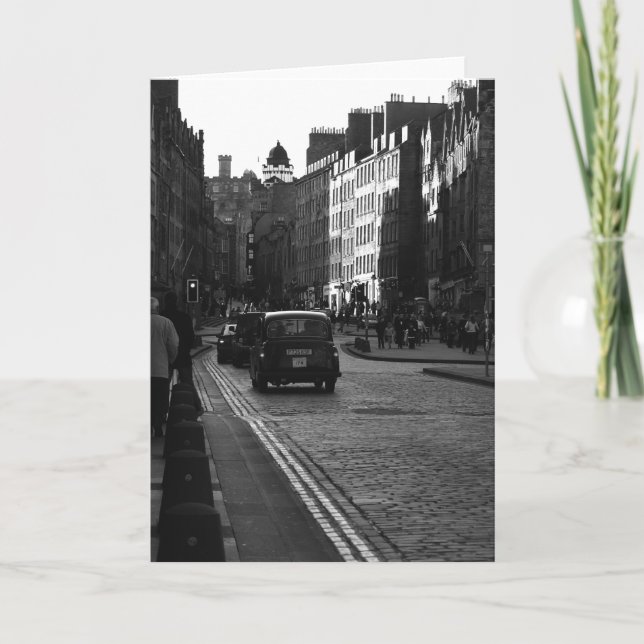 Carte Royal Mile, Édimbourg, Scotland (Devant)