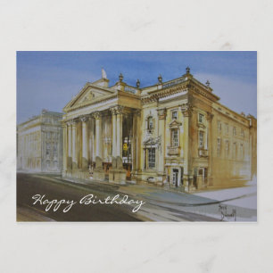 Carte royale de joyeux anniversaire de Newcastle