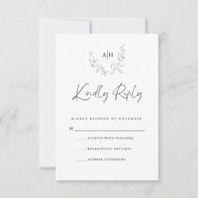 Carte RSVP (Devant)