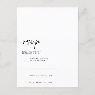 Carte RSVP