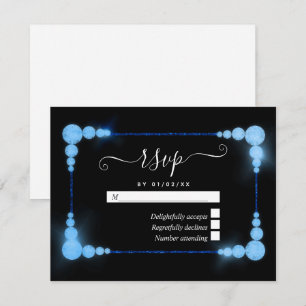 Carte RSVP 60e Anniversaire du Mariage diamant