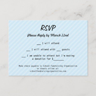 Carte RSVP Bande Cassette