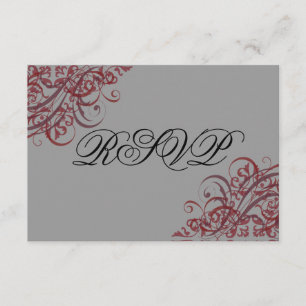 Carte RSVP Baroque RSVP