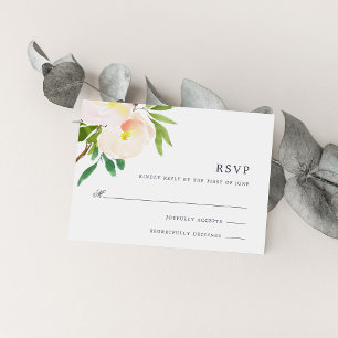 Carte RSVP Blush Spring