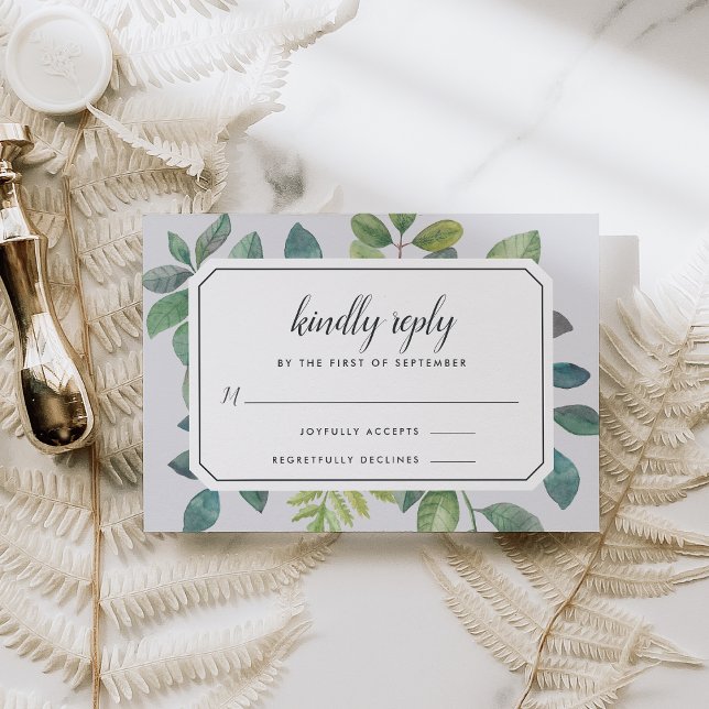 Carte RSVP Botanica (Créateur téléchargé)