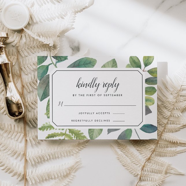 Carte RSVP Botanica (Créateur téléchargé)