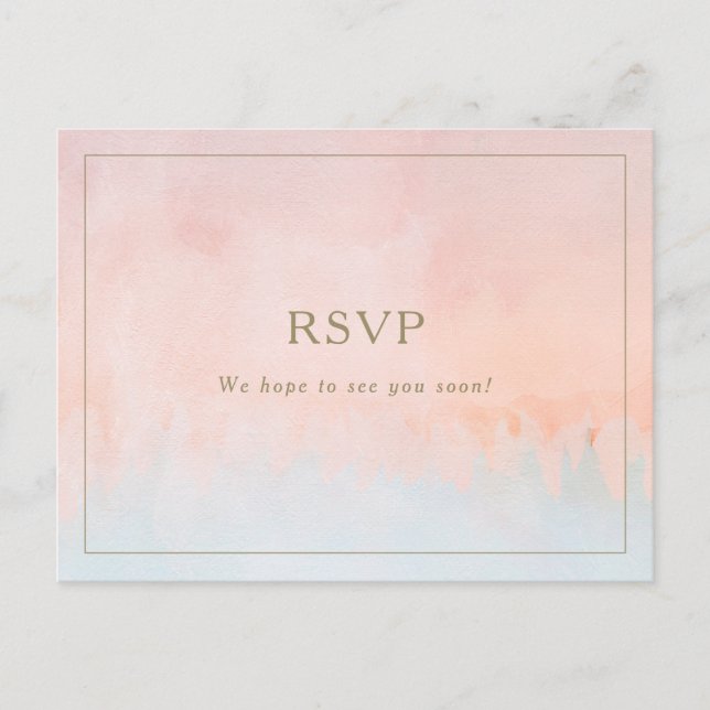 Carte RSVP Choix de la carte RSVP (Devant)