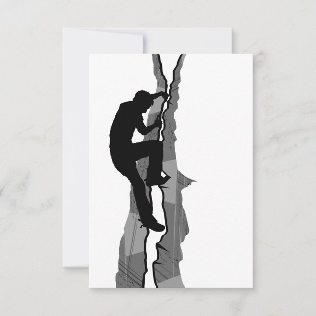 Carte RSVP Climber Bouldering (Devant)
