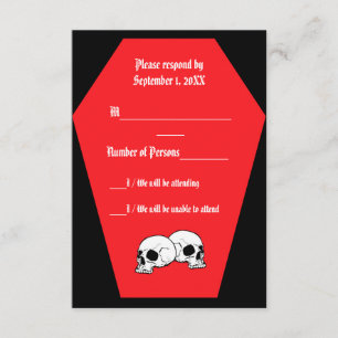 Carte RSVP Coffin Ebony III (Ruby) - LND