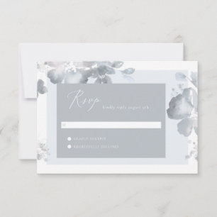 Carte RSVP couleur aquarelle