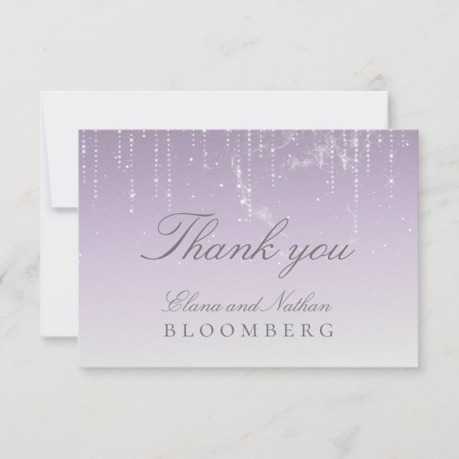 Carte RSVP de Mariage du Planétarium Chuppah (Devant)