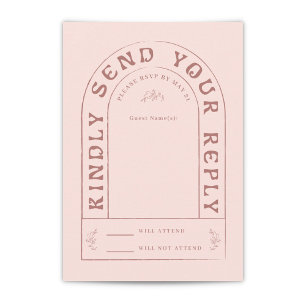 Carte RSVP de mariage San Miguel avec code QR