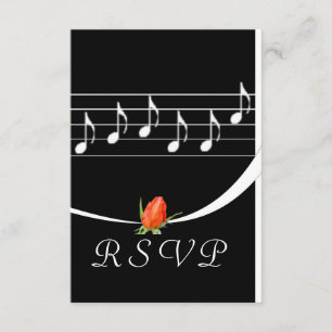 Carte RSVP de Music Lover