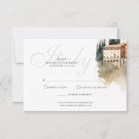 Carte RSVP Destination Mariage