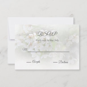 Carte RSVP Dreamen Blossoms