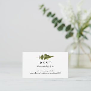 Carte RSVP en ligne (Mini)