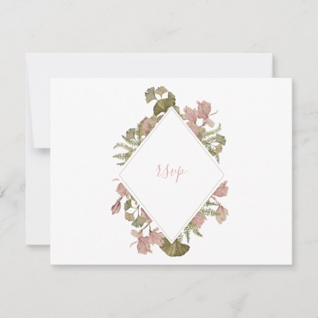 Carte RSVP flush A6 (Devant)