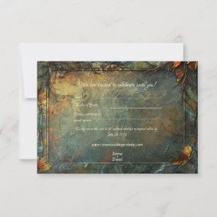 Carte RSVP Hobbiton Haven Wedding
