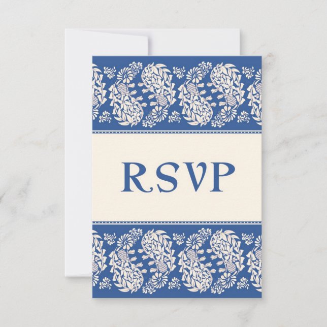 Carte RSVP indienne/juive (Devant)