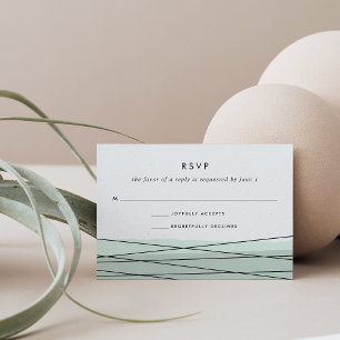 Carte RSVP Linee   Mer