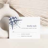 Carte RSVP Nord True