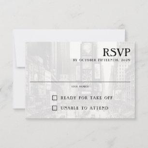 Carte RSVP Passport New York