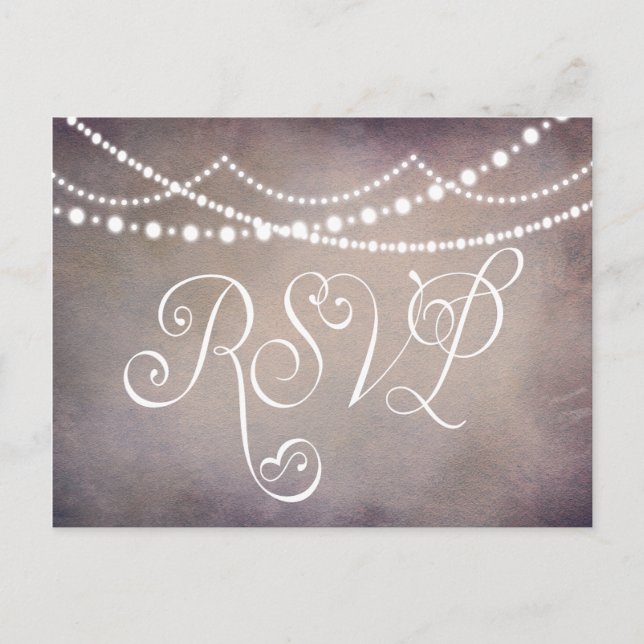 Carte RSVP personnalisée pour l'anniversaire de ma (Devant)