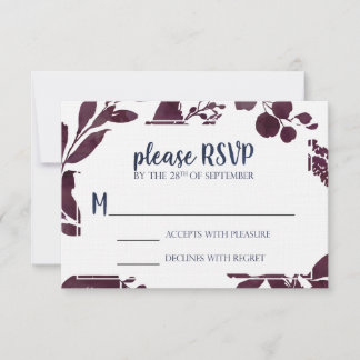 Carte RSVP pour Katie