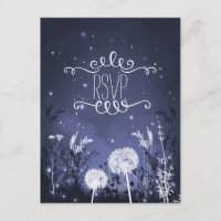 Carte RSVP Twilight Sky Enchantée
