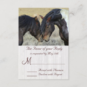 Carte RSVP WI-ld Mustang