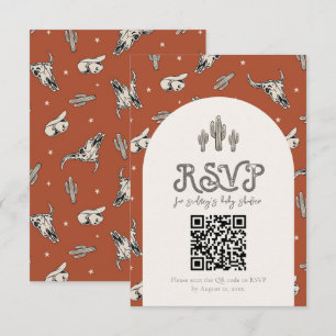 Carte RSVP Wild West