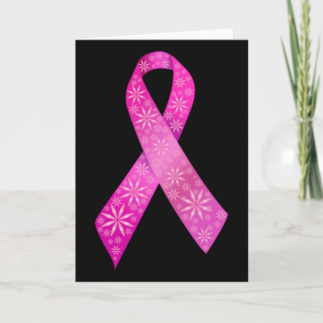 Carte Ruban de cancer du sein (Devant)
