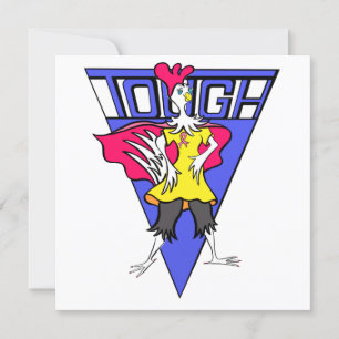 Carte Ruban rose chick