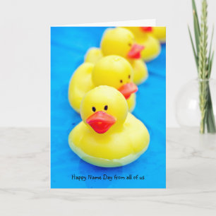 Carte Rubber Ducks for Name Day from group
