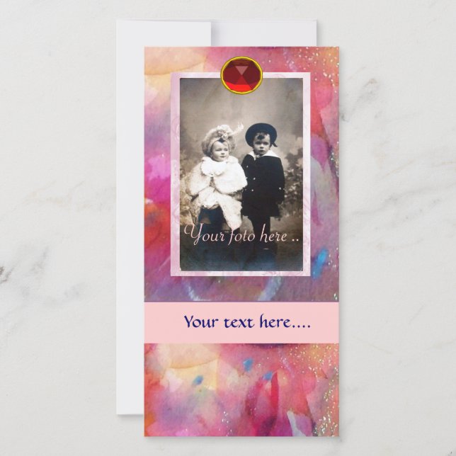 CARTE RUBY ABSTRAIT (Devant)